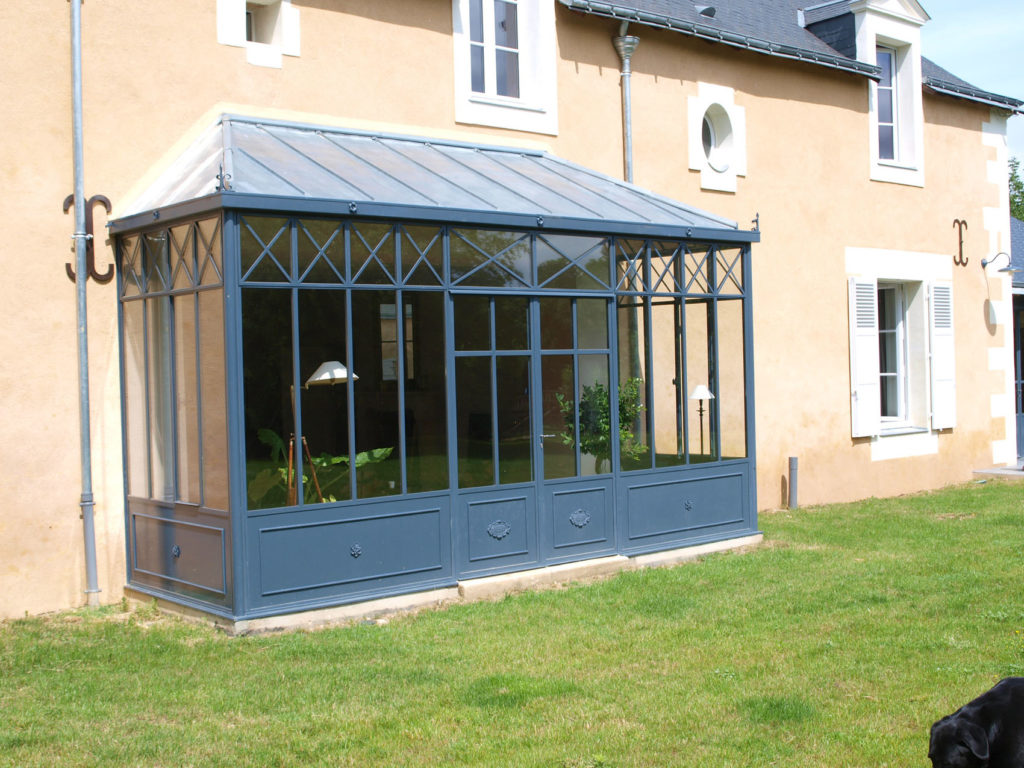 exemple veranda zinc