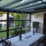 illustration véranda gris anthracite