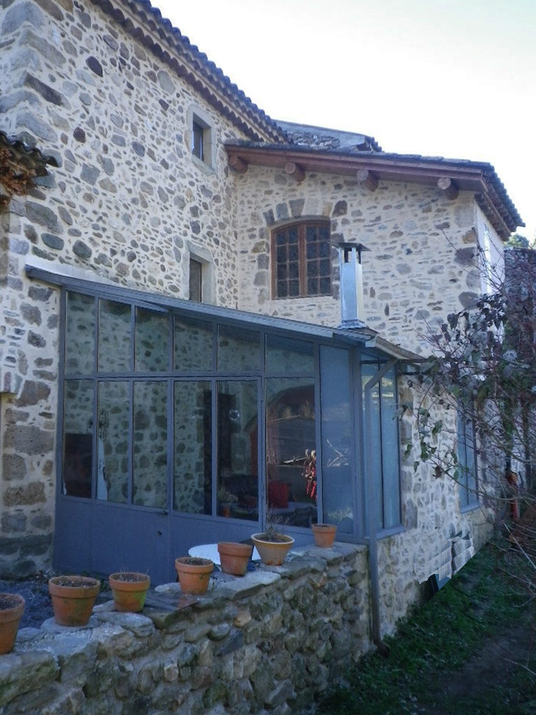modèle véranda maison ancienne