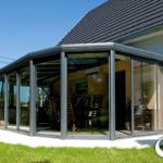 illustration véranda contemporaine