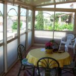 illustration véranda fermeture de balcon